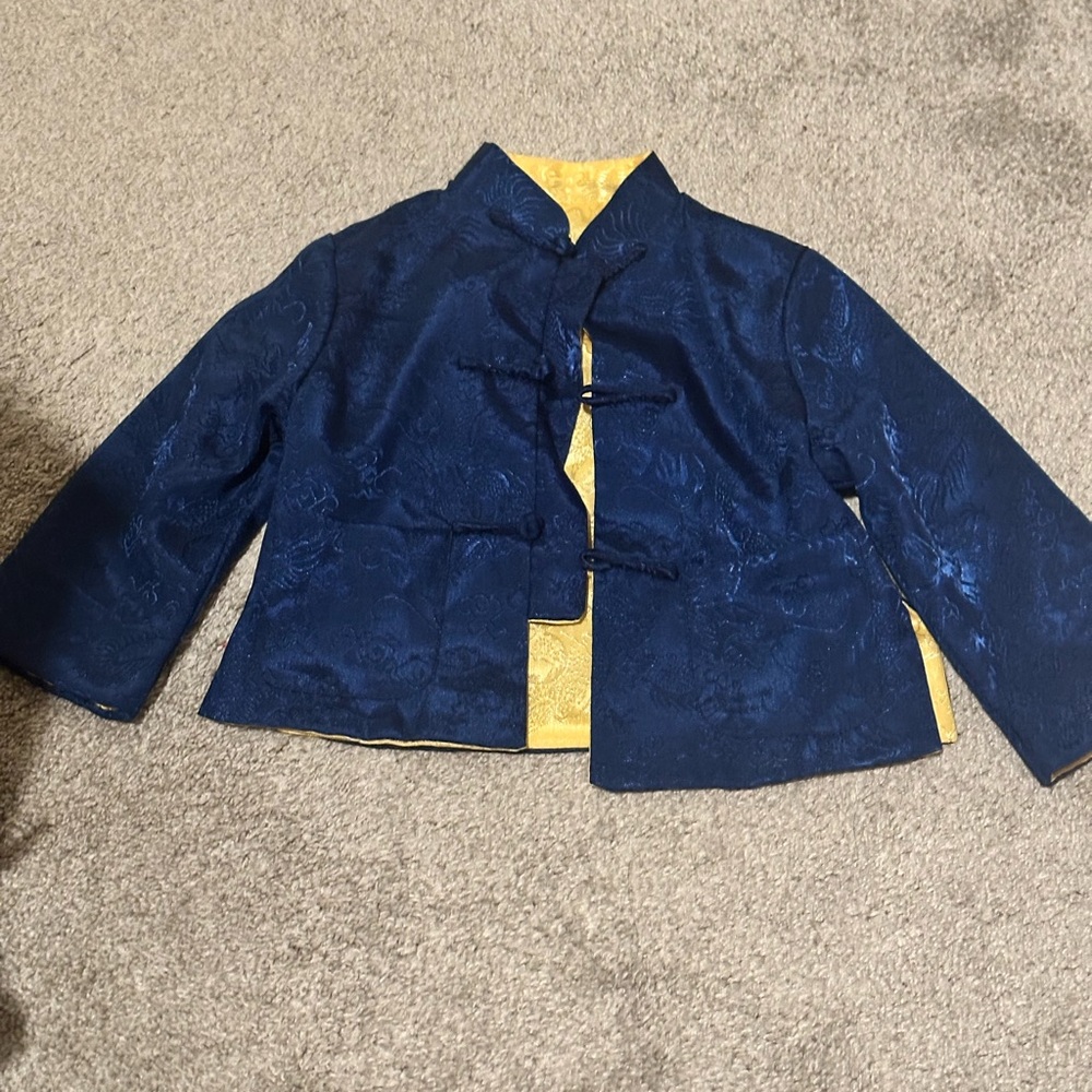 Boys new year jacket Asian inspired
